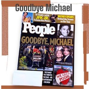 People Magazine “Goodbye Michael Jackson” Britany Spears & 10 Yrs Later JFK 09
